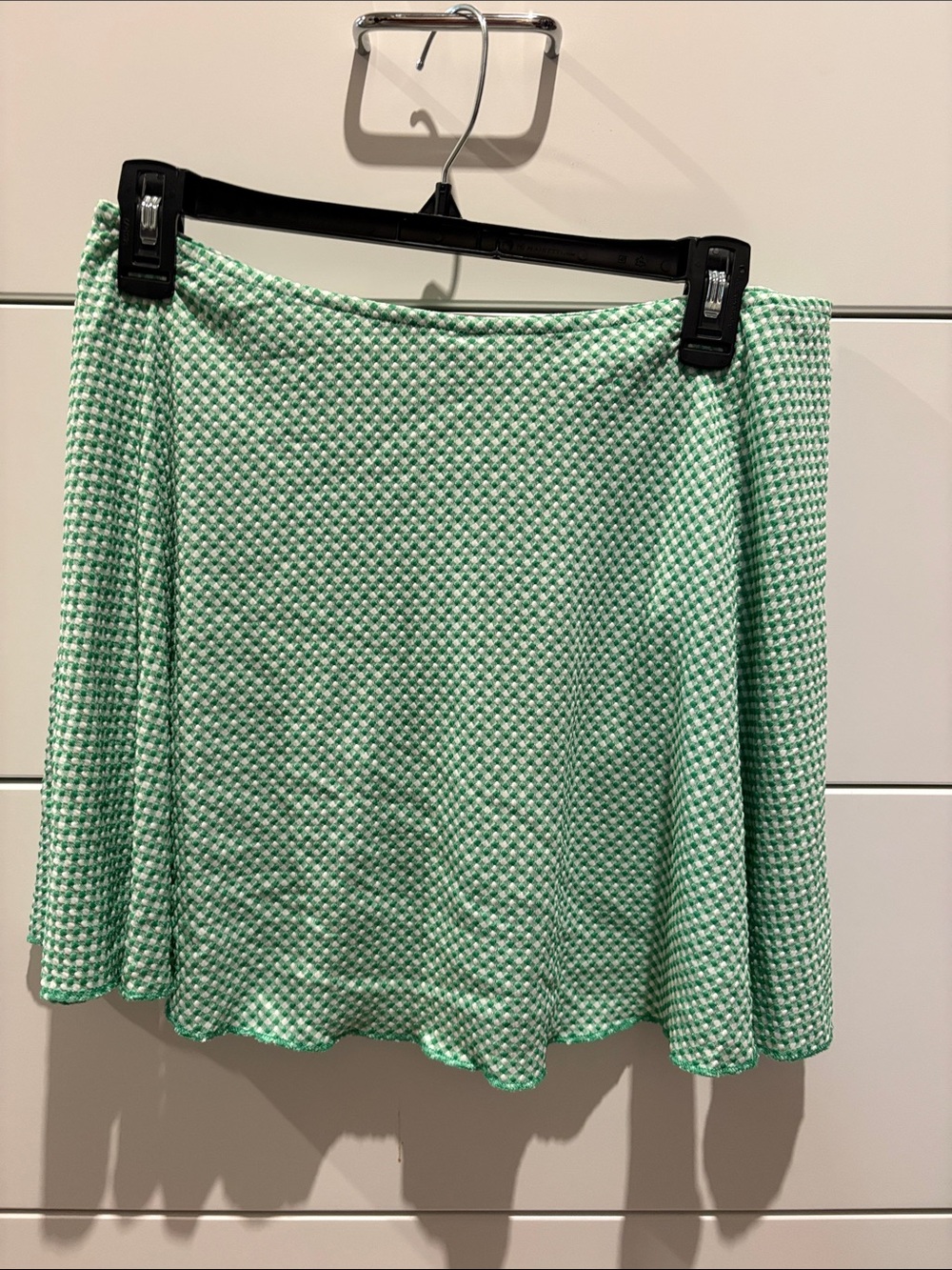 wild fable Mint Green Textured Skater Skirt
